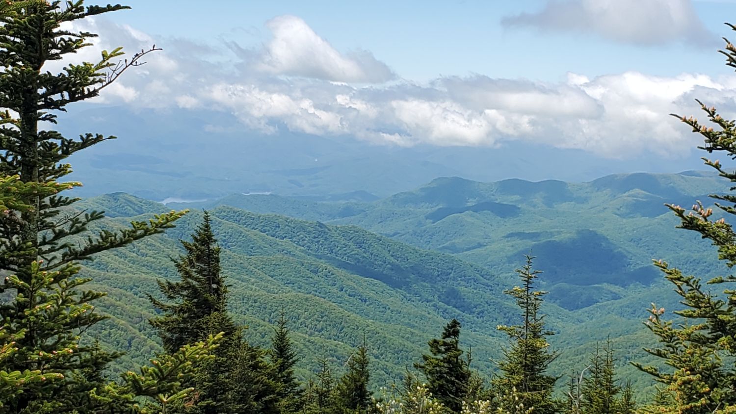 Clingmans's Dome Parking Lot 